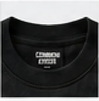 AFTER HOURS TEE — neck label close-up