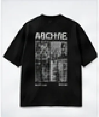 PUBLIC RECORD TEE — back view, photographed flat