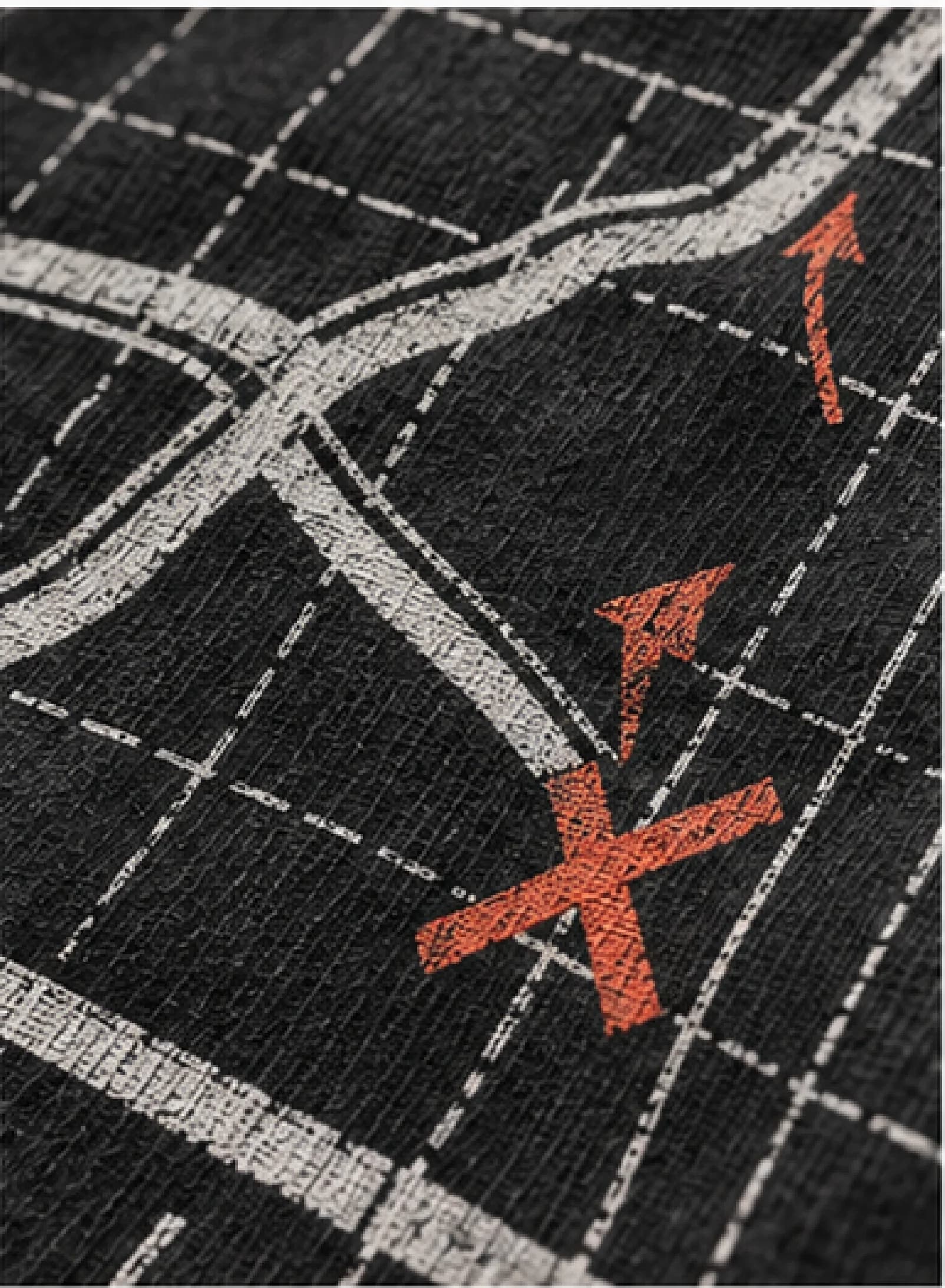 WRONG TURN TEE — print close-up